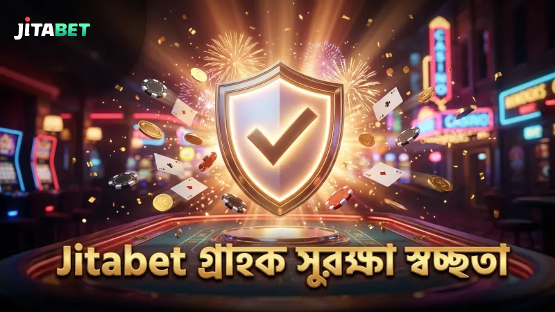 গ্রাহক সুরক্ষা ও স্বচ্ছতা Jitabet এর মূল দিক