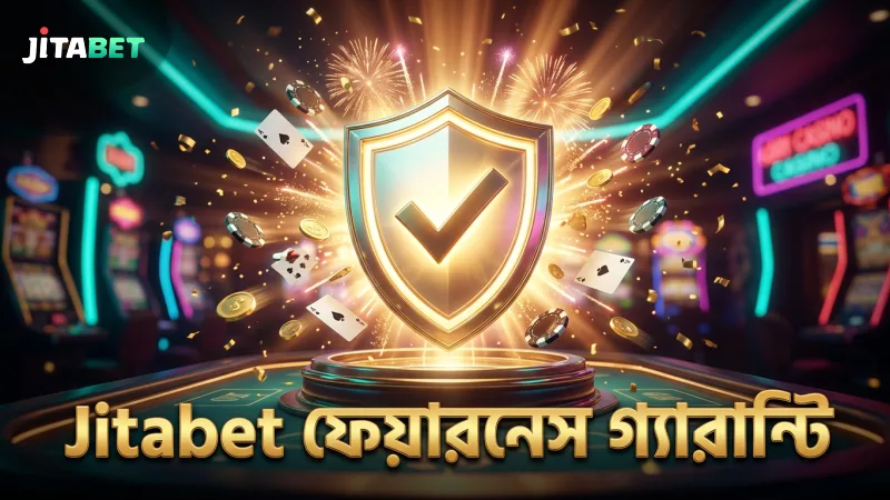 Jitabet প্ল্যাটফর্মে ফেয়ারনেস নিশ্চিত করা হয়