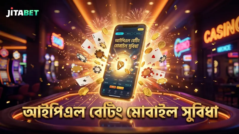 আইপিএল বেটিংয়ের জন্য মোবাইল ব্যবহার সহজ ও দ্রুত।