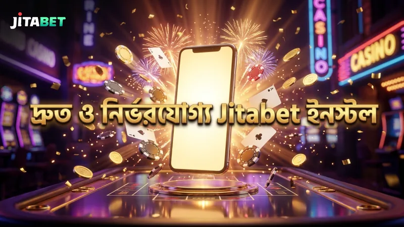 অ্যান্ড্রয়েড ও আইওএসে Jitabet অ্যাপের দ্রুত ইনস্টলেশন ও পারফরম্যান্স
