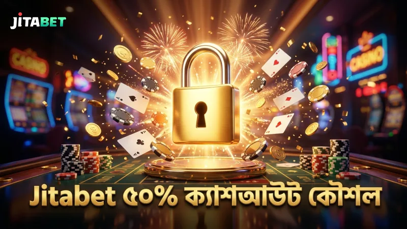 Jitabet এর ৫০% ক্যাশআউট কৌশল ব্যবহার করে ঝুঁকি কমান