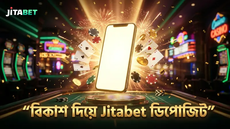 Jitabet ডিপোজিটের জন্য বিকাশ ব্যবহার করে দ্রুত লেনদেন সম্পন্ন করুন