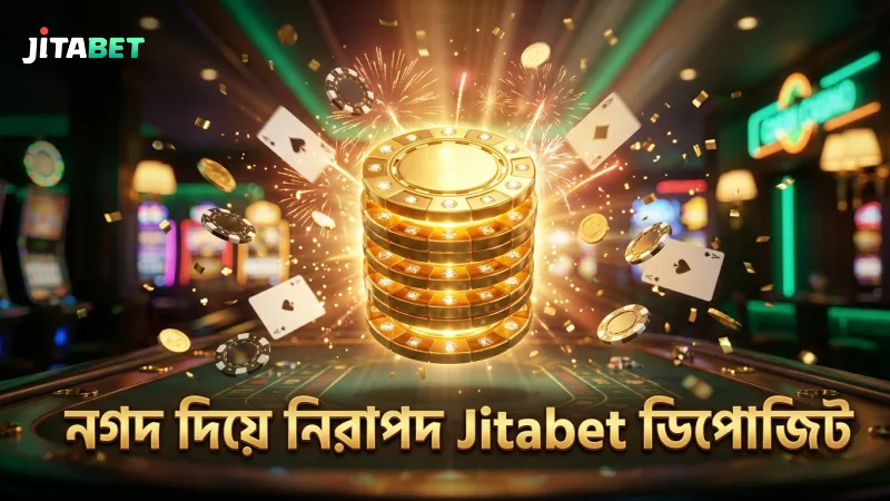 নগদ পেমেন্টের মাধ্যমে Jitabet ডিপোজিট নিরাপদে করুন