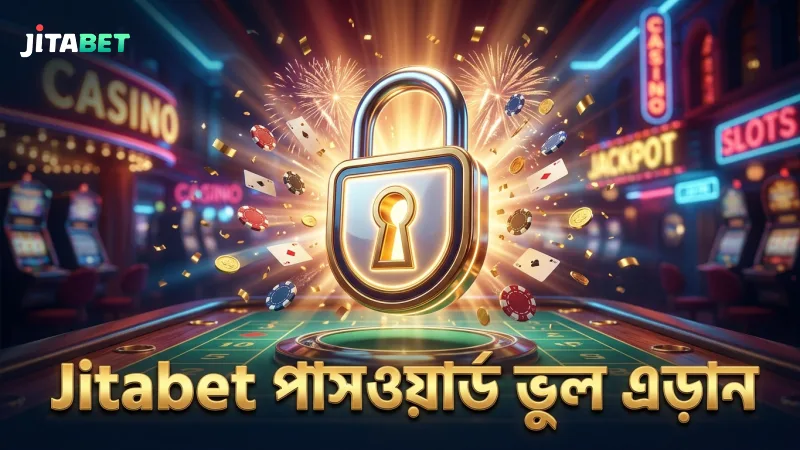 Jitabet লগইনের সময় সবচেয়ে সাধারণ পাসওয়ার্ড ভুল নির্ণয়।