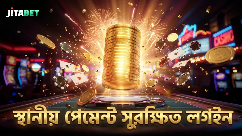 স্থানীয় পেমেন্ট রেল ব্যবহারে Jitabet লগইন সহজ ও নিরাপদ হয়।