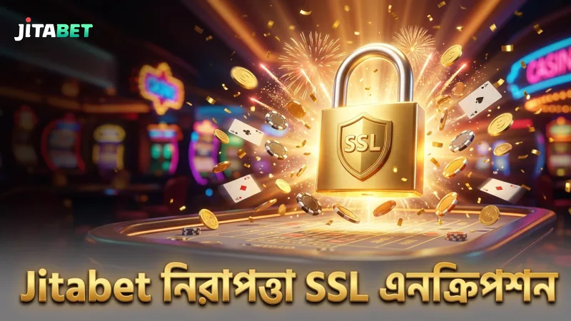 নিরাপদ তথ্য সংরক্ষণের জন্য Jitabet SSL ব্যবহার করে।