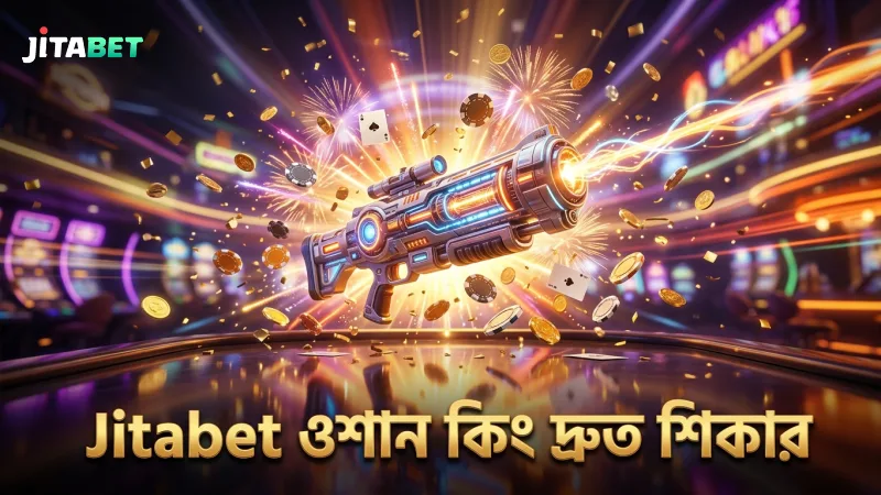 Jitabet-এর ওশান কিং ফিশিং গেমে দ্রুত লেজার শিকার সুবিধা