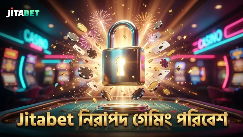 Jitabet প্ল্যাটফর্মে সুরক্ষিত গেমিং পরিবেশ নিশ্চিত করা হয়