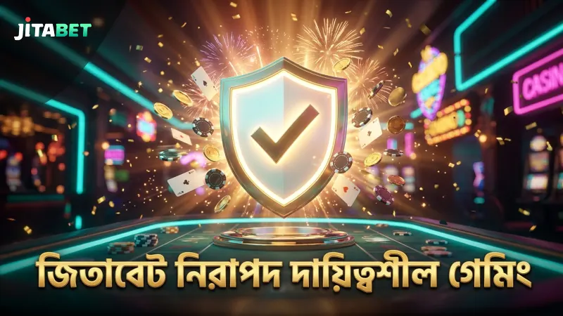 দায়িত্বশীল গেমপ্লে নিশ্চিত করতে জিতাবেট নিরাপত্তা মানদণ্ড মেনে চলে।